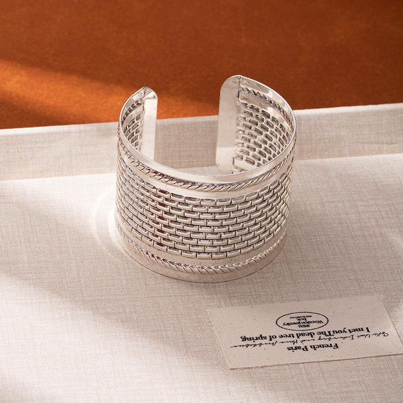 Экзотический браслет на широкое запястье Дуньхуан Женский браслет в индийском стиле Дай Богемный этнический стиль Браслет на руку Украшения