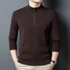 Men's Zip Stand Collar Pullover Sweater YTMTST6761