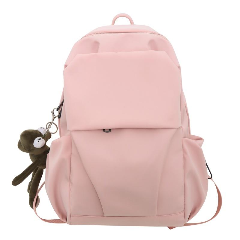 Schoolbag couple backpack women's 1011 new Korean version fashion trendy ins large capacity backpack junior high school student schoolbag