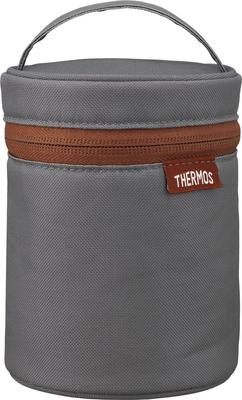 THERMOS Lunch for and Jbj Soup Jar Pouch Bag, Gray, Jbq, Jbk, Jbi, Jbu, (REB-004 GY)
