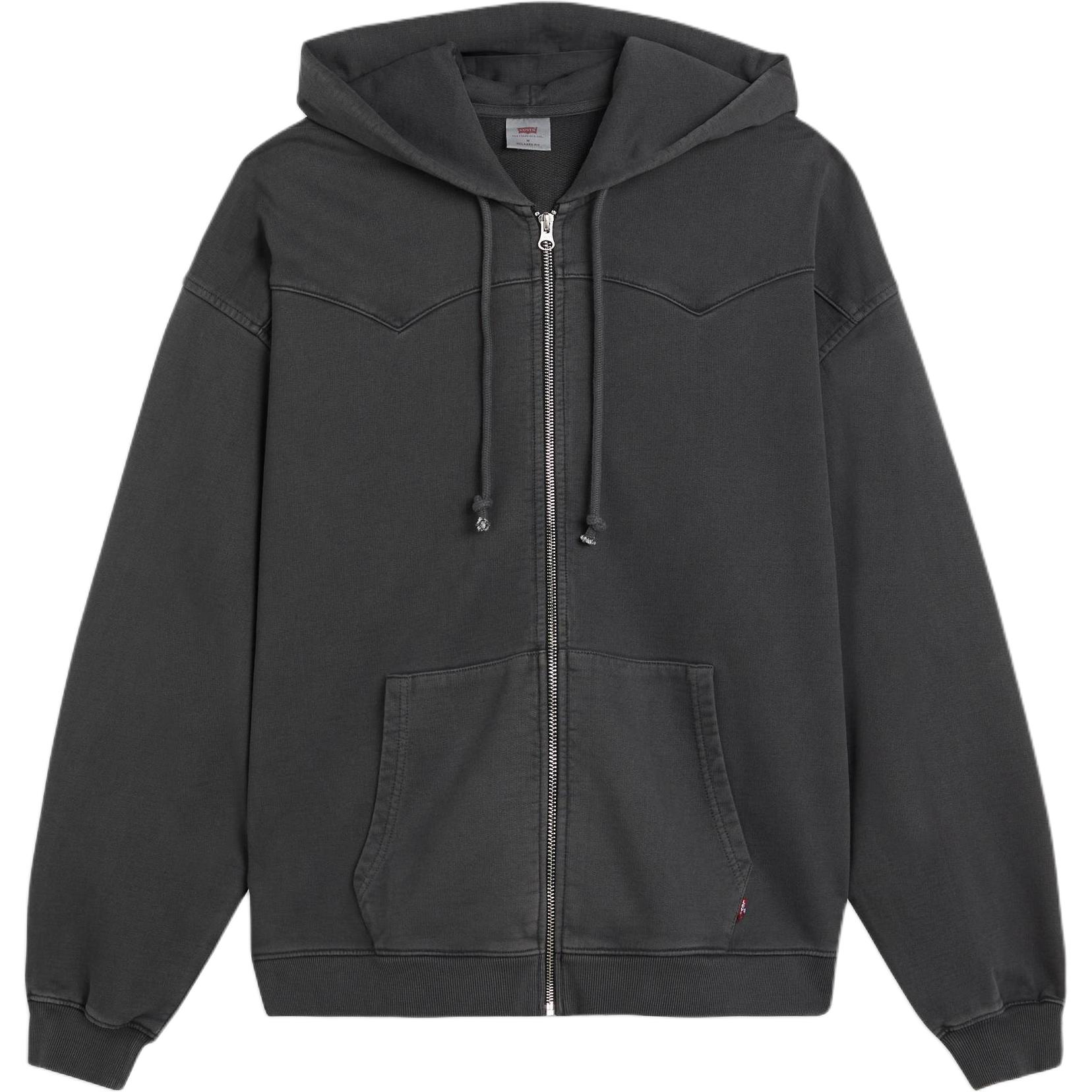 

Levis Простой вязаный повседневный кардиган с капюшоном Толстовка Мужская толстовка Серая 000VR-0000 S