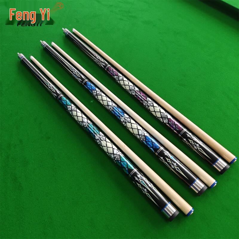 Fengyi Maple Wood 1/2 Split Chinese Eight-Ball Pool Cue