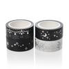 4Pcs 5m Sky Stars Moon Snow Silver Gold Foil Washi Tape DIY Decorative Adhesive Tape Masking Tape for Decor Papeterie.