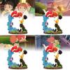 Enchanting Miyazaki Anime Ponyo And Sosuke Figurine Model With Captivating Details
