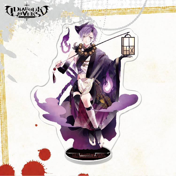 Anime game Devil Lover Reverse Roll Brother peripheral acrylic stand up Figure Stand Painted Desk Decor Ornament Gift