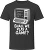 Joshua The Computer Shall We Play a Game Iconic 80s Movie T Shirt
