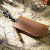 New Genuine Leather Housekeeper Keychain Car Key Holder Men Zipper Key Ring Pouch Case Cover Keys Bag Key Organizer Wallet Purse
