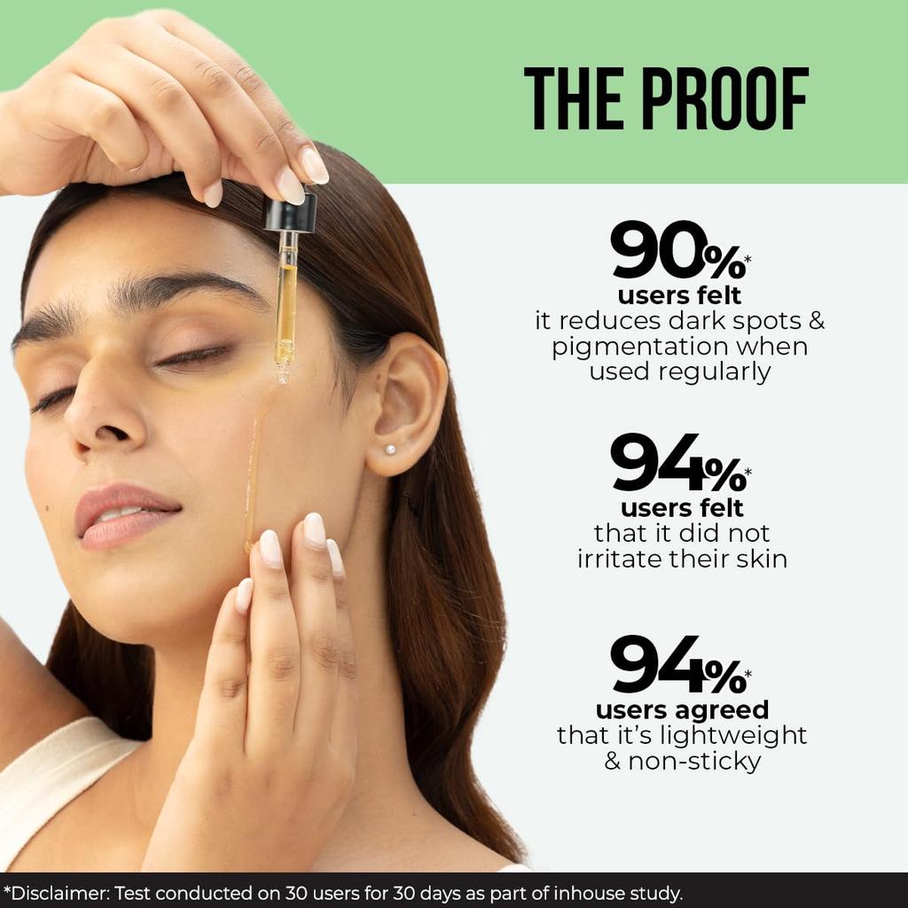 Dr. Sheth's Kesar & 2% Kojic Acid Ampoule Serum 10 Ml Pack for Brightening & Glowing Skin