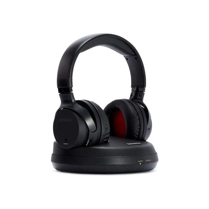 Aiwa Whf-930d / Auriculares Overear Inalámbricos Tv Rf