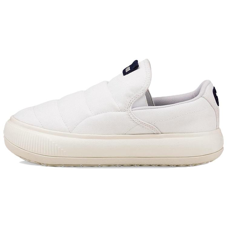 (WMNS) PUMA Suede Mayu Slip-On Canvas White Marshmallow Women s 385595-02 EU 35.5