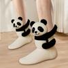 3D Knit Animal Socks Foot Warm Supplies 3D Novelty Knitted Socks for Women Kid Adult Winter Fall Christmas Birthday Indoor Home