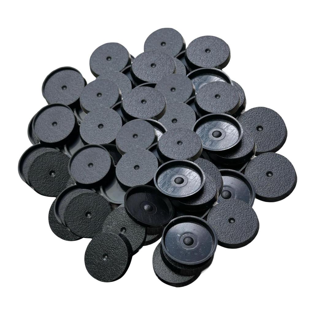 0.98 Inch Bases for Miniatures, Tabletop Game Figures, Display Case