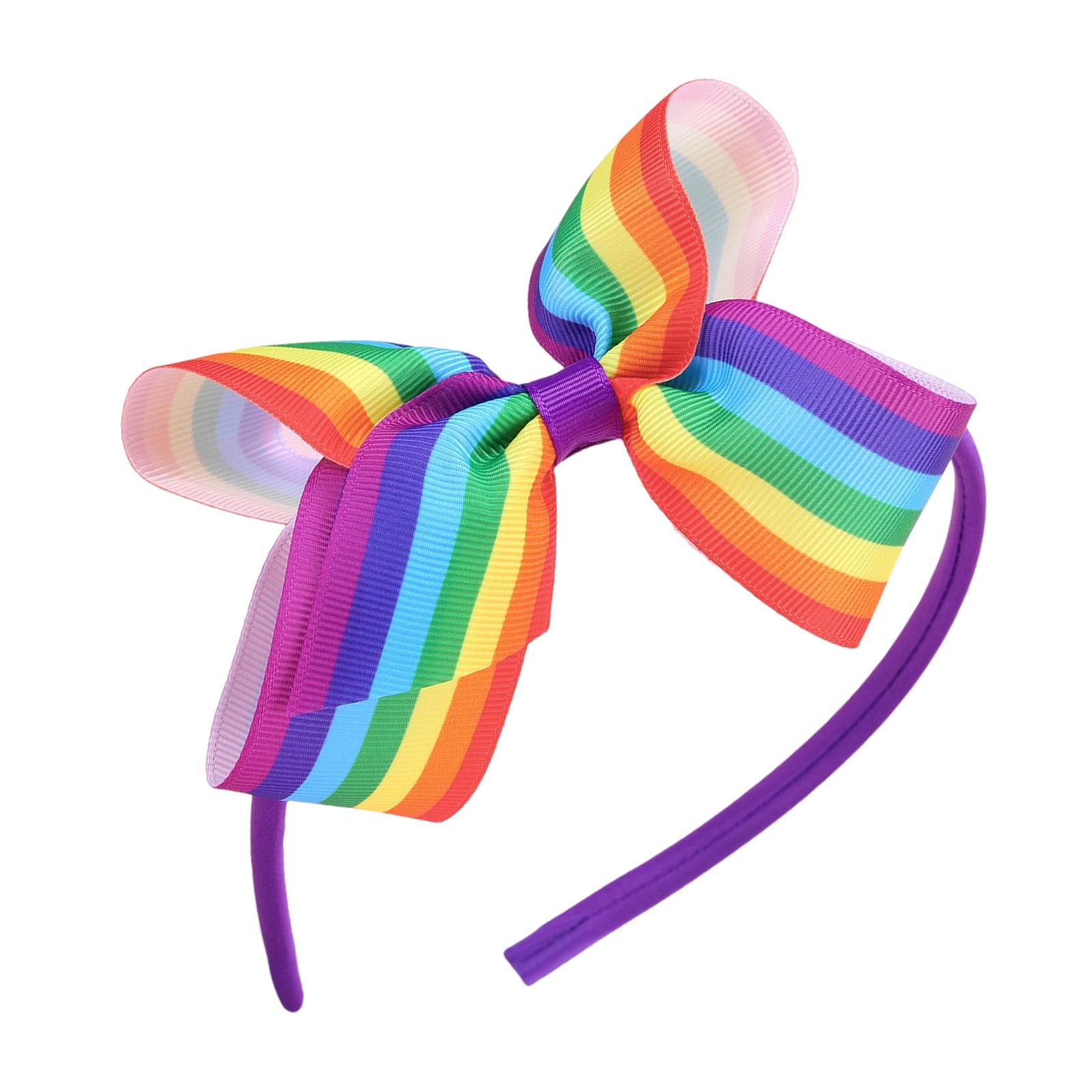 

Girls Hair Clip Rainbow Women Kid Hairgrips Colorful Headdress Barrettes Rainbow Shape Sweet 2000s Girls Hairpins D