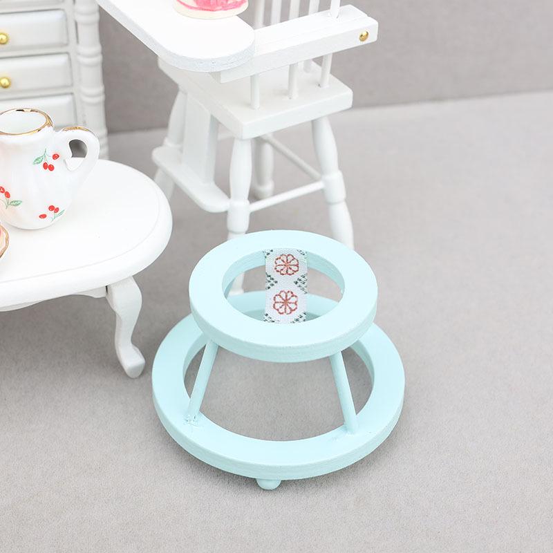 1:12 Dollhouse Children's Room Miniature Wooden Walker Furniture