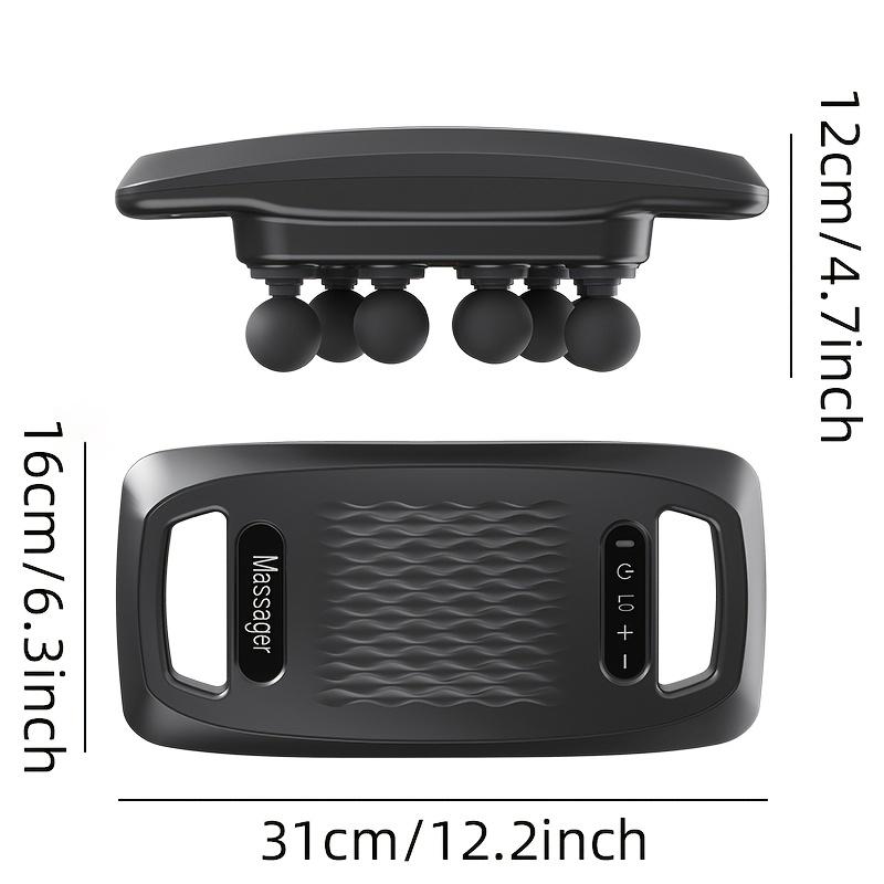 1-teilige professionelle Percussion-Massagepistole mit zehn Köpfen, per USB wiederaufladbares Werkzeug zur Tiefenmuskelentspannung, 9 Intensitätsstufen