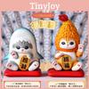 Cute Cat Fortune Sandy Blind Box Collectible Toys Featuring Shrimps And Sharks In Pvc