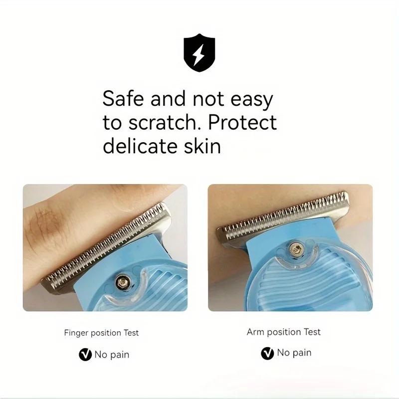 Professional Transparent Body Electric Hair Clipper for Men USB Rechargeable Trimmer Hair Cutting Machine Holiday Gift for Him