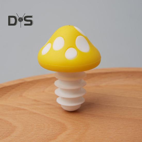 Silikonové zátky na láhve na víno Láhev ve tvaru houby Konzervátor čerstvosti korku na víno Netěsnost do kuchyně Gadget