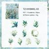 Sea of Flower Frame Series Vintage Plant Floral Landscape PET Sticker Creative DIY Journal Material Collage Stationery