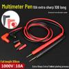 Extra Fine Silicone Multimeter Test Leads with Super Sharp Long Needle Probes