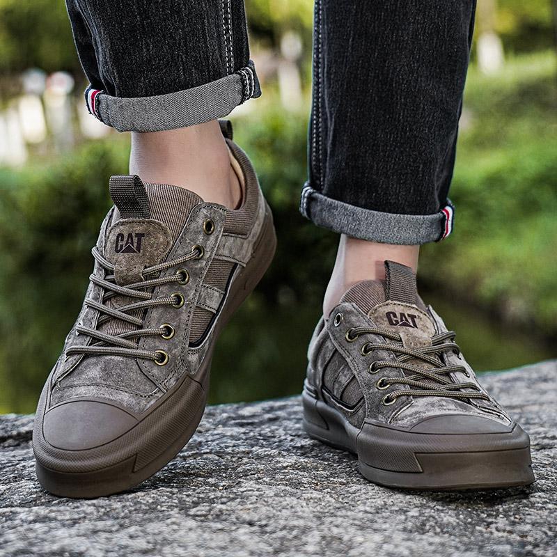 Nové Pánské Boardové Boty Celoroční Protiskluzové Odolné proti Opotřebení Outdoorové Off-roadové Turistické Boty Luxusní Klasické Retro Pánské Tenisky