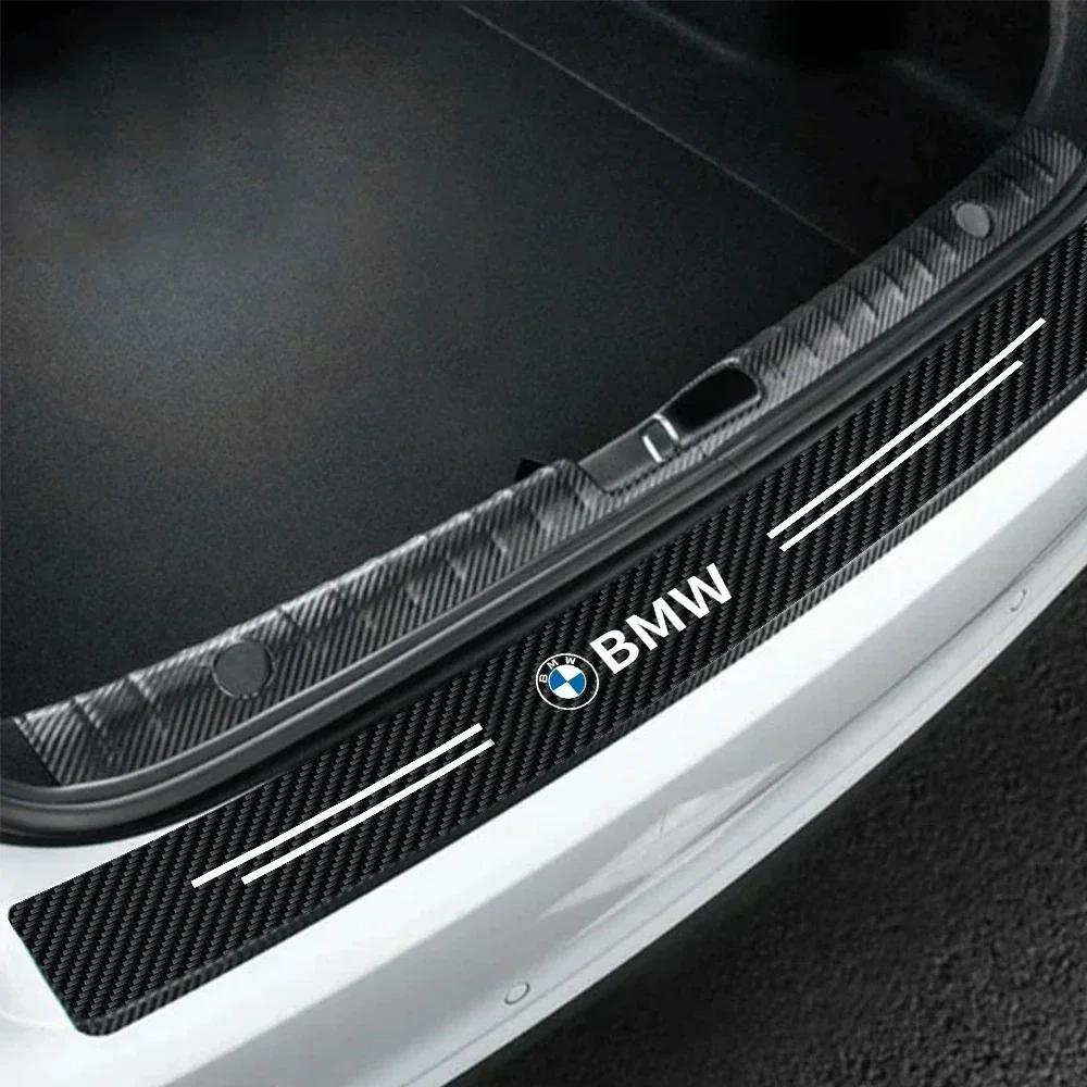 Car Sticker Hot 2025 New Leather Car Door Sill Anti Scratch Protector Sticker for Bmw Performance E46 E90 E60 F10 F30 E39 E36 F2