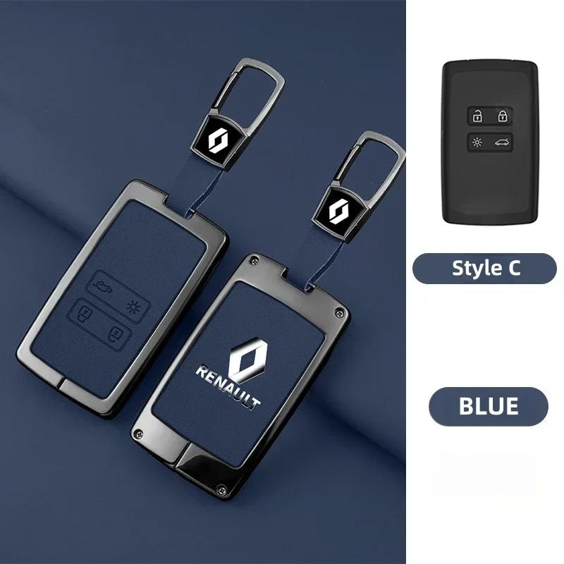Coprivalvole Nuova Lega di Zinco Copritastiera per Chiave Auto Per Renault Espace 5 Kadjar Koleos Captur Megane 4 Talisman Arkana Dacia Sandero Remo