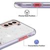 Original Glitter Silikon Transparent Fall für Samsung Galaxy S24 S23 S22 S21 S20 Hinweis 20 10 Ultra Plus FE S10 Lite s10 E Fundas