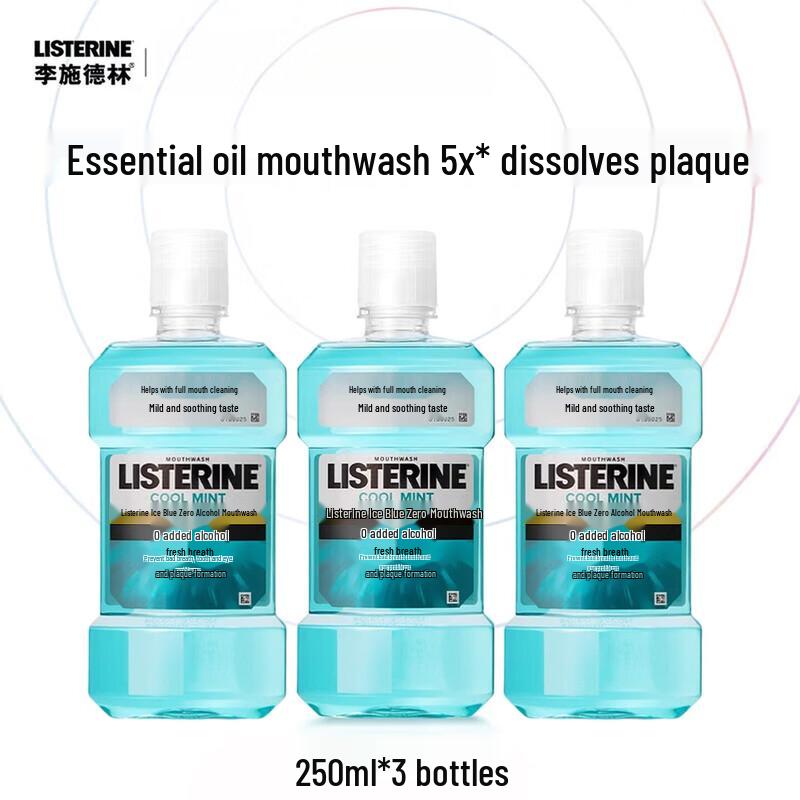 Listerine Cool Mint Zero Alcohol Mouthwash