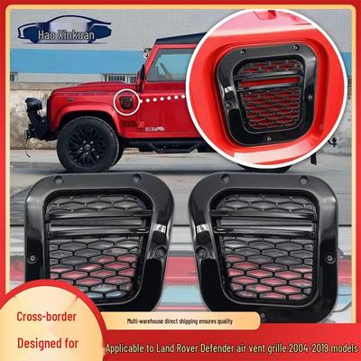Land Rover Defender 04-19 Protection de Grille d'Évent d'Aile et Latéral