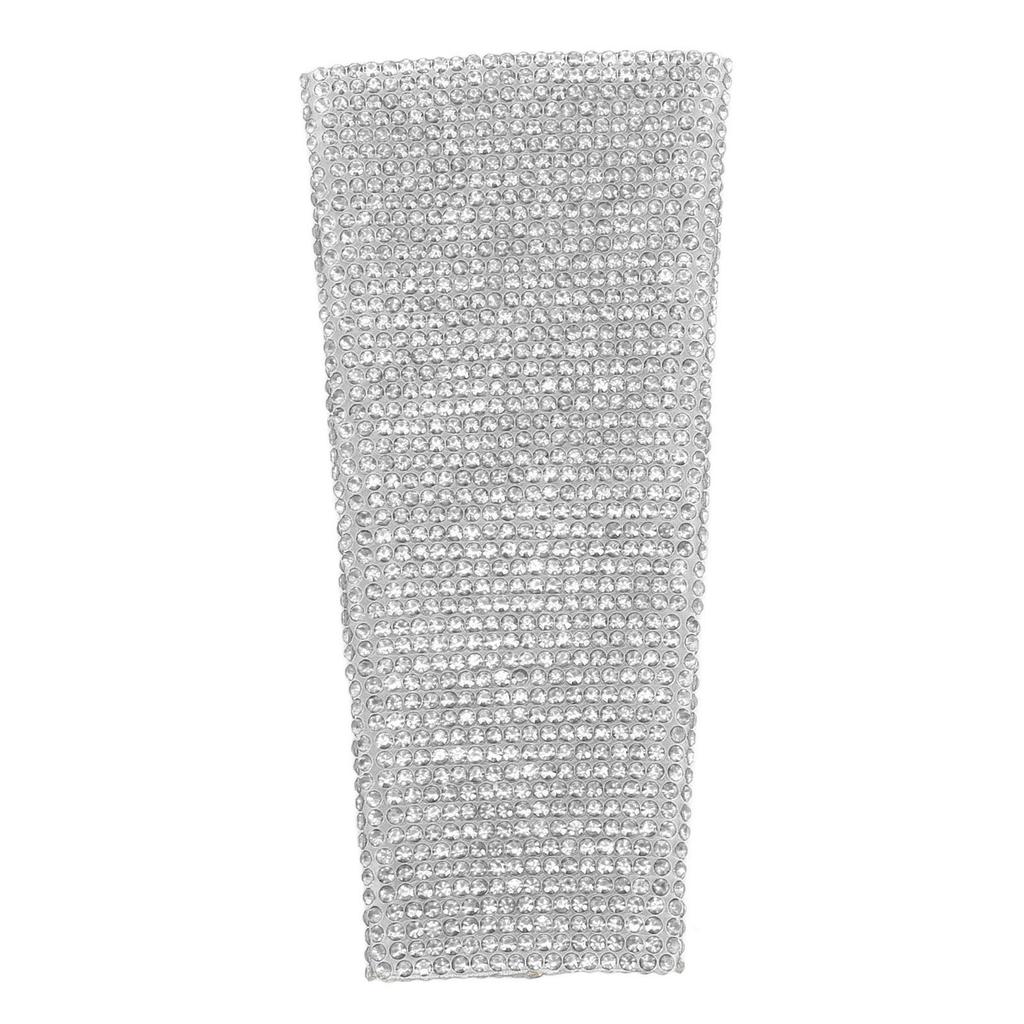 Mikrofon-Griffabdeckung Glas Funkelnd Bling Strass Mikrofon Dekorative Hülle Wickel für SM58