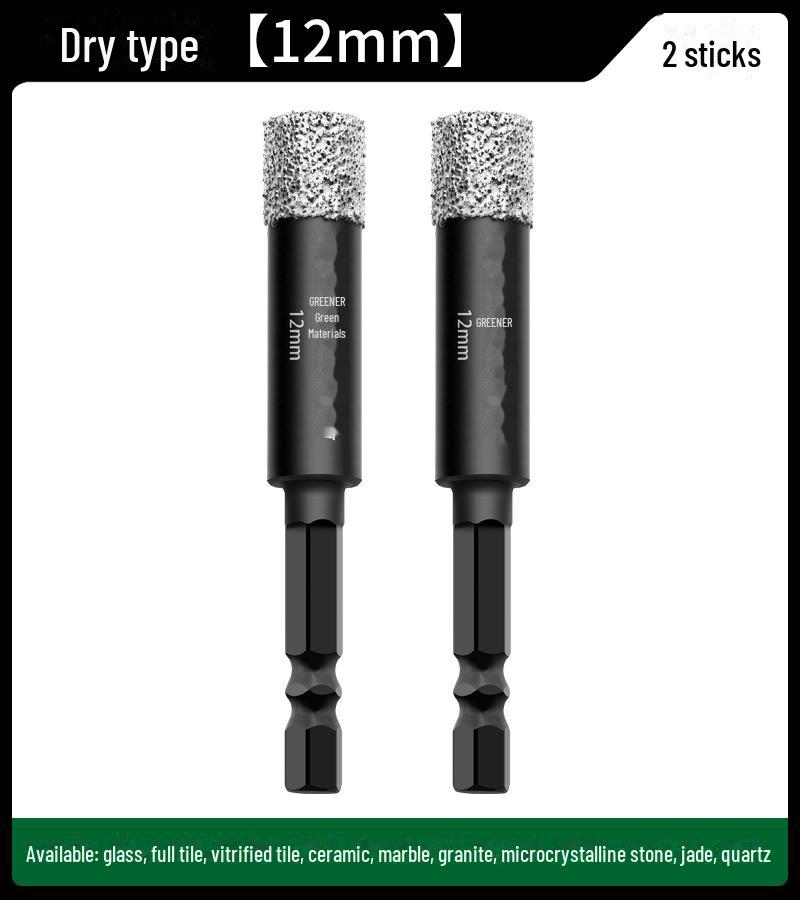 Green Forest Tile Drill Bit for Glass, Marble, and Ceramic