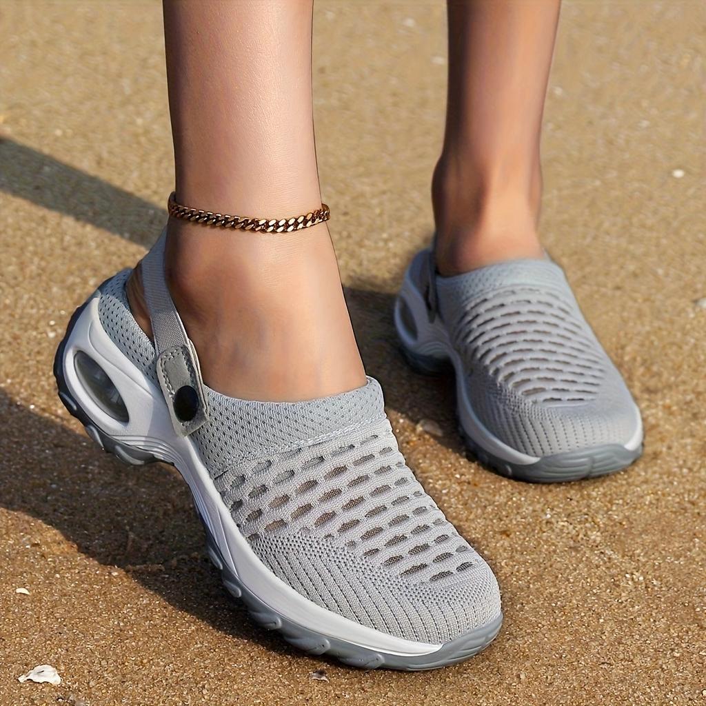 Manica Traspirante in Rete per Scarpe Sportive, con Cuscinetto d'Aria per il Comfort, Tomaia Traforata per una Maggiore Ventilazione, Scarpe Casual Estive
