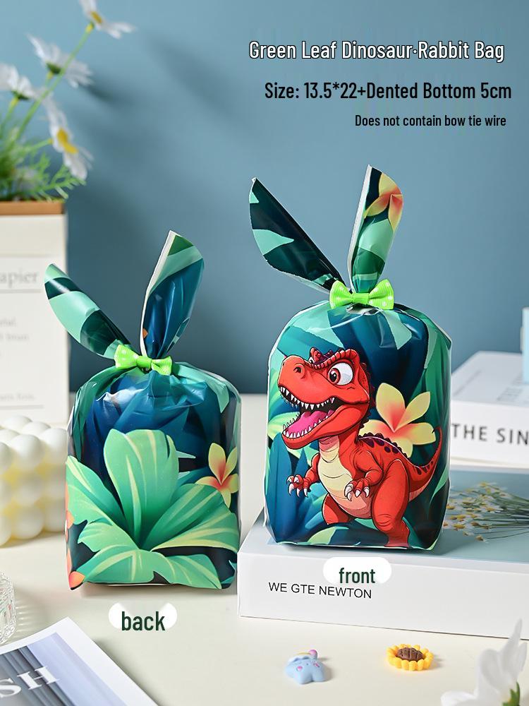Cute Rabbit Ears Gift Bag for Candy, Cookies & Snacks