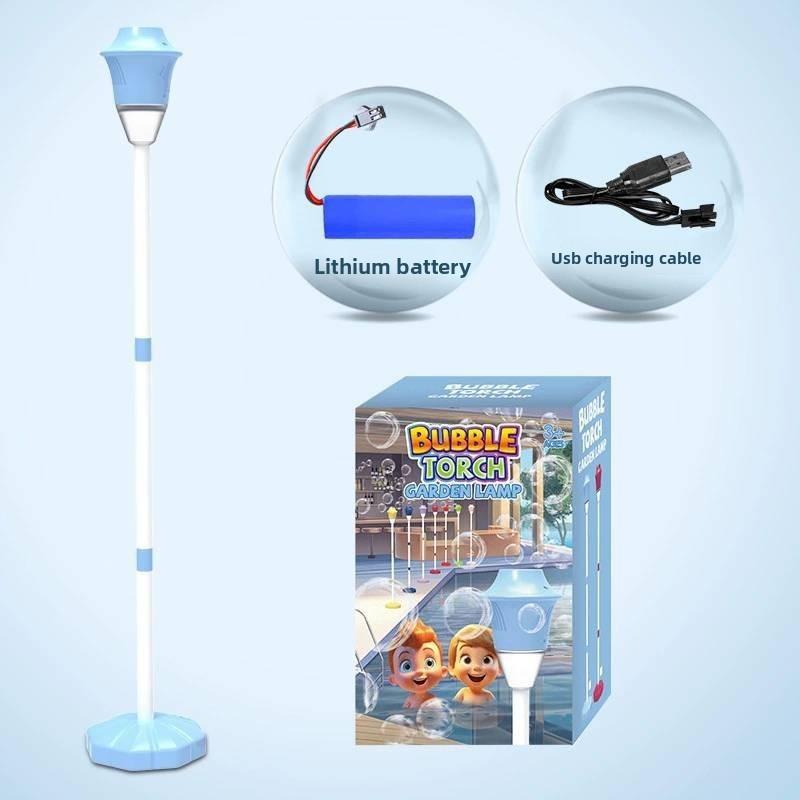 

Bubble Machine For Kids Outdoor Play With Multihole Bubble Generator For Camping And Parties