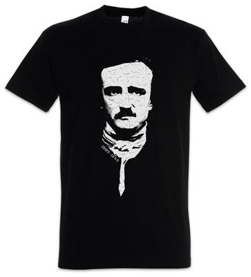Edgar T-Shirt Portrait Allan Allen Symbol Poe Raven Nevermore Horror Autor