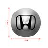 For Honda 4Pcs Car Wheel Center Hub Cap 56mm Emblem Decal Wheel Sticker For Honda Civic Mugen Accord Odyssey JAZZ CRV Fit Hrv Ja