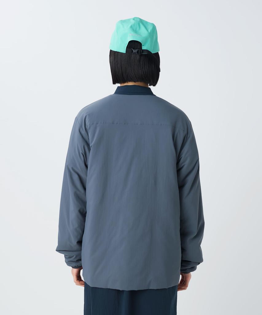 Snow Peak Flexible Insulated Cardigan Padded and and XXL JK-26SU001, Insulated, Men's Women's, Charcoal,