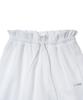 YOUHEE Frill Banding Wide Pants_White