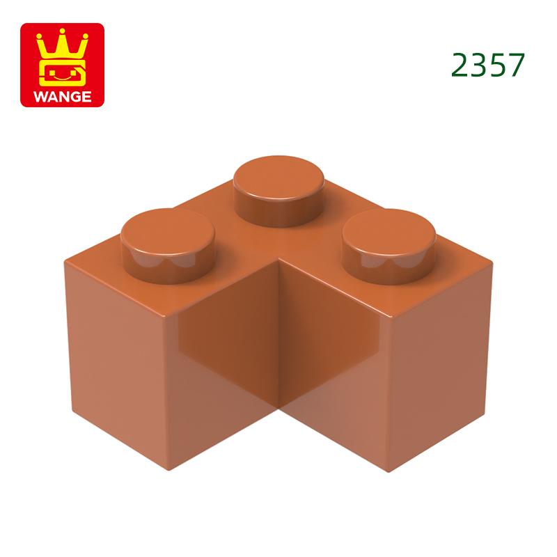 

non-toxic 84Pcs/lot 2357 2x2 Corner Building Block Moc Accessories Compatible with Brick Children Toys Gift Box about 84pcs