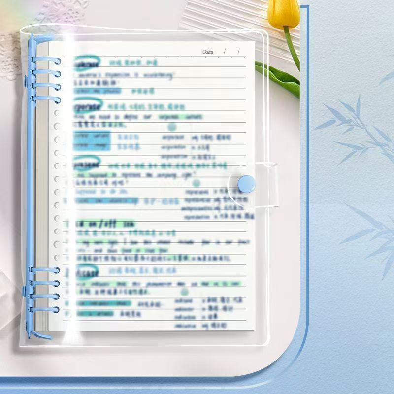 PVC Soft Cover B5 Notebook with Removable A5 Planner Diary