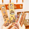 3Boxs Cute Cartoon Capybra Gel Pen Suit 5-Piece Set Ink Quick Drying Cute Neutral Pen Student School Writing Supplies Stationery