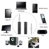 Bluetooth-Audio-Funksender-Adapter, AUX 3,5-mm-Bluetooth-Empfänger, Stereo-Audio, Musik, Bluetooth-Empfänger-Adapter für Kopfhörer, Lautsprecher, Auto