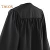 1 Set Academic Uniform Includes Hat Shawl Honour Rope V-Neck Bat-Sleeved Robe 2025 Graduation Cap And Gown Set for Memorable Graduation Events