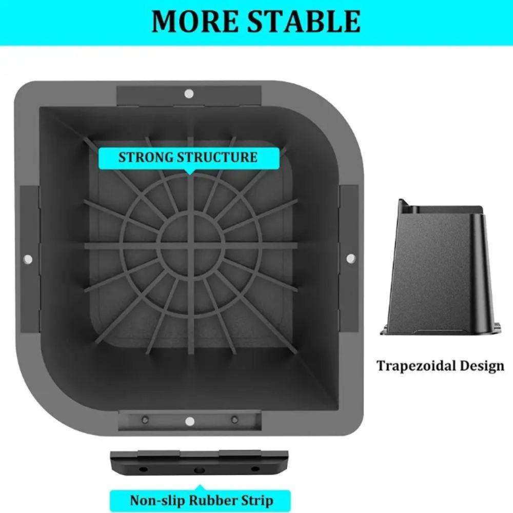 4 Inch Height Furniture Risers 4pcs Set Bed Frame Lift Adjustable Furniture Frame  Bed Frame