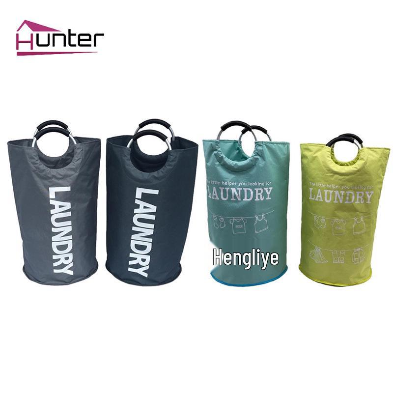 Laundry Bags and Baskets: European, American, Japanese Styles, Aluminum Frame, Oxford Cloth, Dirty Clothes Bag, and Portable Shopping Bag.