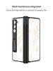 Samsung Z Fold6 Transparent Magnetic Phone Case with Pen Holder