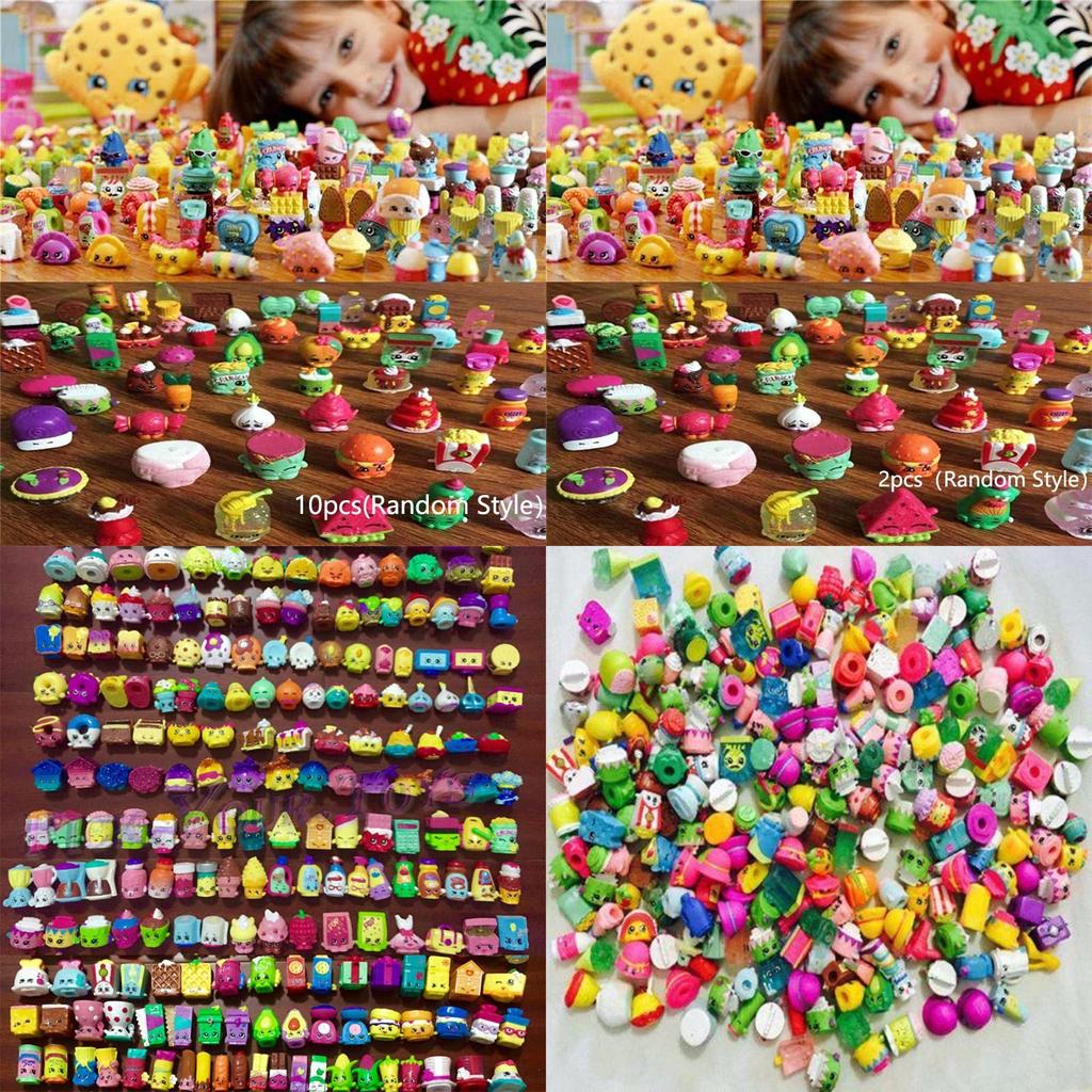 Various Styles Shopkins Season 2-5 Mini Toys Perfect For Kids Playing And Studying