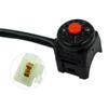 Motorcycle Horn Button Switch Durable Metal Motorcycle Handlebar Switch Overtaking Stylish Horn Switches Motocross