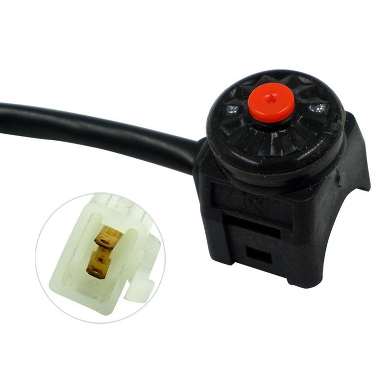 Motorcycle Horn Button Switch Durable Metal Motorcycle Handlebar Switch Overtaking Stylish Horn Switches Motocross